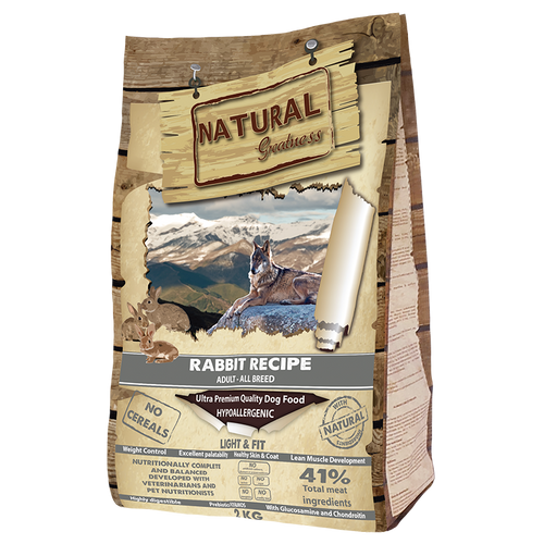 Natural Greatness Rabbit Recipe Adult-Totes les Races