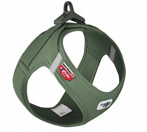 Arnés Curli Vest Clasp Air-Mesh Verd Fosc