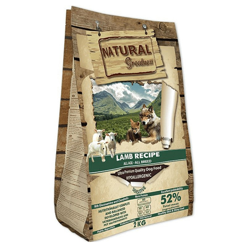 Natural Greatness Recepta d'anyell Totes les edats - Totes les races