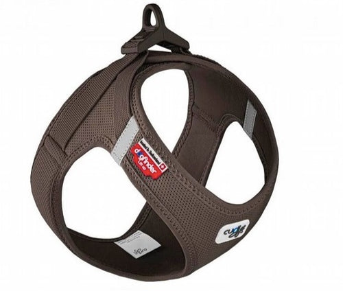 Curli Arnés Vest Clasp Air-Mesh Marró