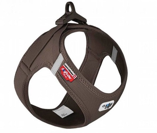 Curli Arnés Vest Clasp Air-Mesh Marró