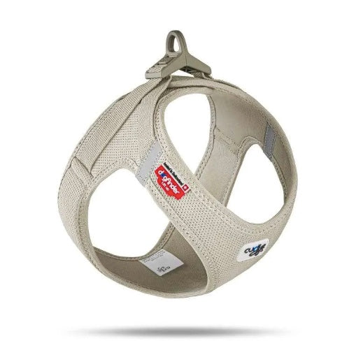 Curli Arnès Vest Clasp Air-Mesh Beix